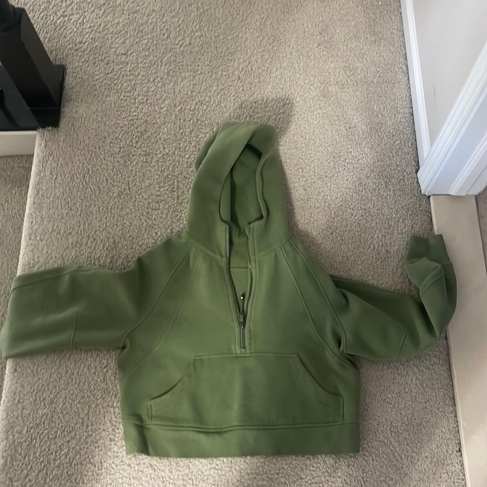 lululemon half zip scuba